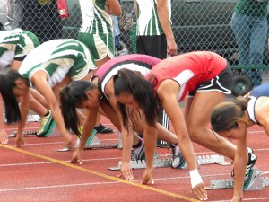 Girls 100m BIIF Track and Field 2009